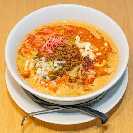 本格的な味わいの担々麺