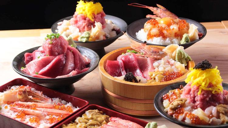 上質な玄海鷹島本まぐろの海鮮丼など考案中