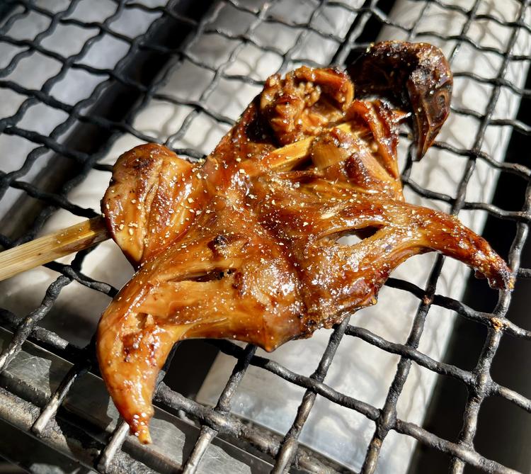 うずらの焼き鶏