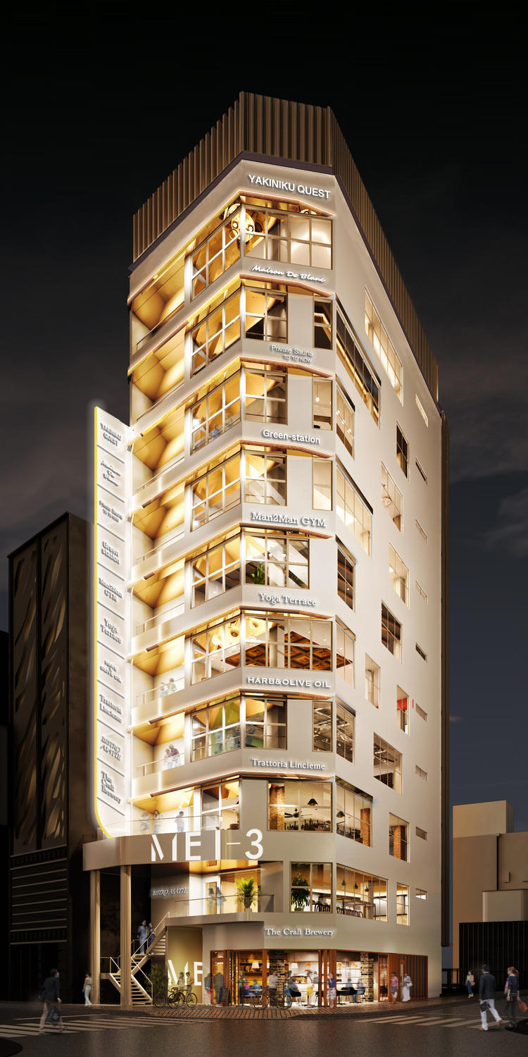 名古屋駅徒歩圏内のGEMS名駅三丁目ビル