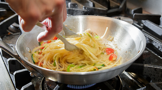 経験豊富なシェフがつくるイタリア料理