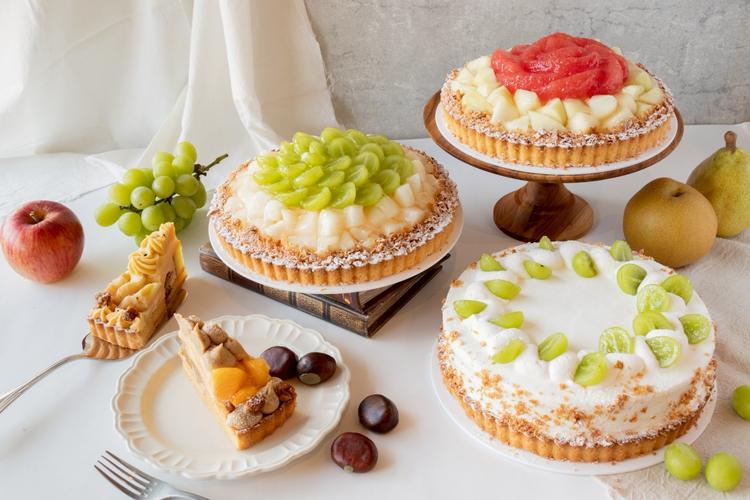 季節によって変わるタルト