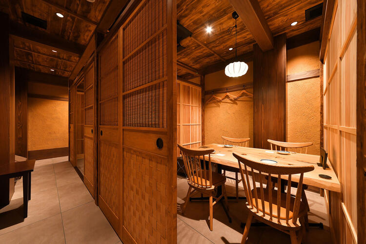 粋×やすらぎが調和する上質な空間です