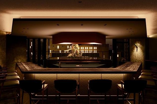 劇場型カウンター席※写真はCGパース