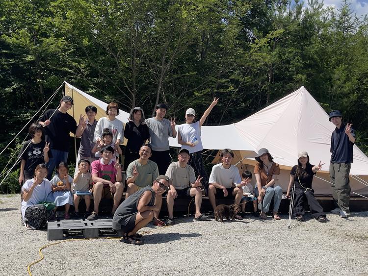 キャンプ部や釣り部があります！家族参加も