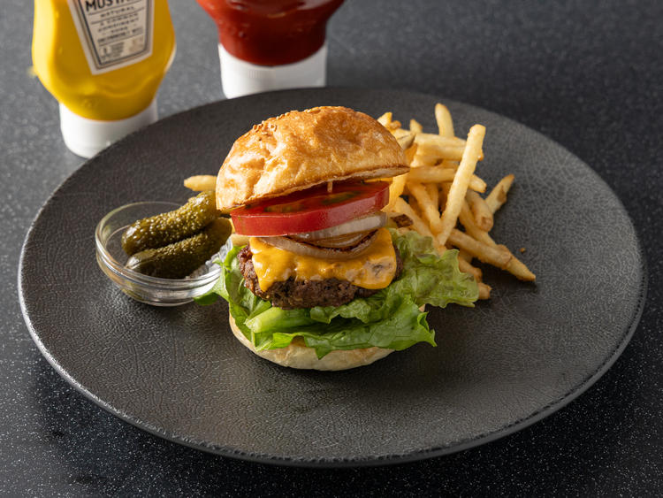 名物はハンバーガー！ ※画像はイメージ