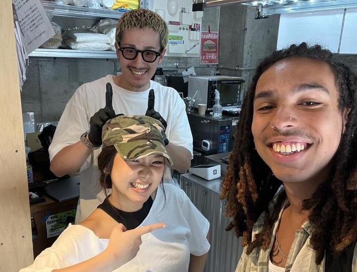 常連さんと2ショット！happy⭐️