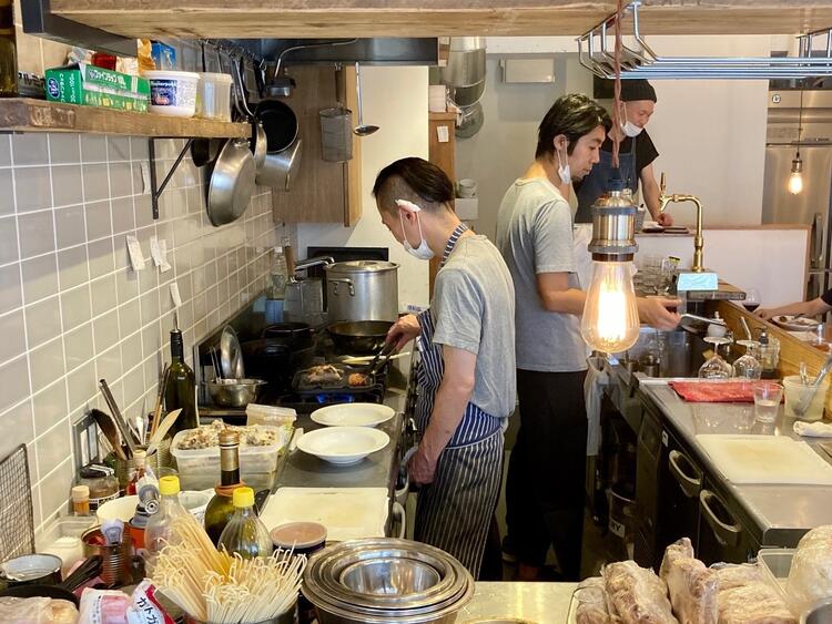 ※写真は既存厨房の様子