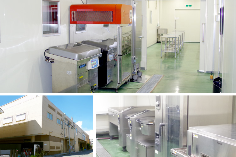 本格的な設備を用いて調理します！