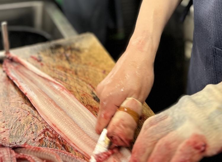 関西の腹開きを丁寧に教えていきます！