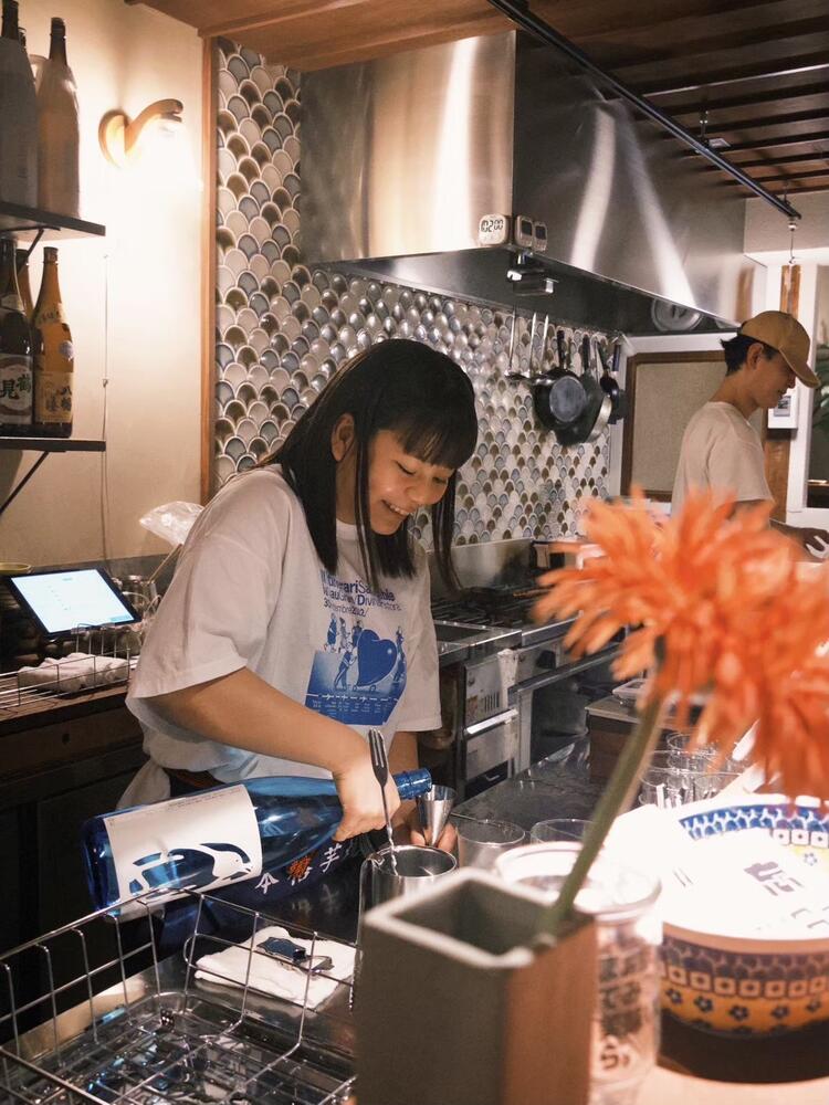 お客さまとの会話も楽しんでください◎