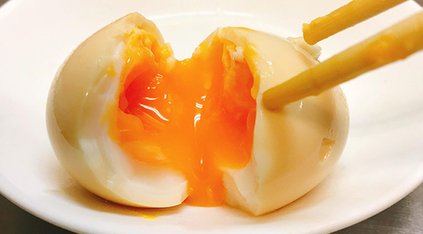 煮卵にも自信あり！