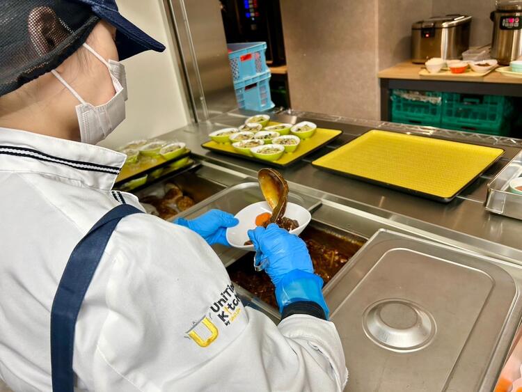 学生さんたちの「おいしい」がやりがい！