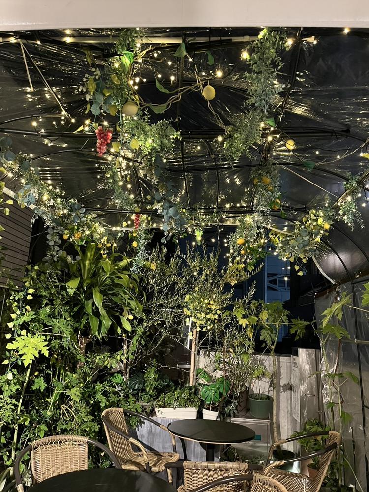 テラス席もあります