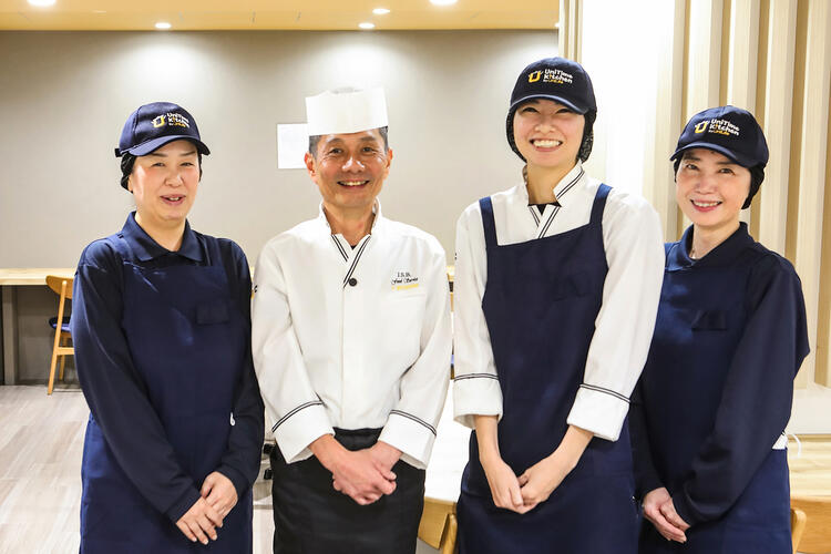 寮生へ健康的な食事を提供しています