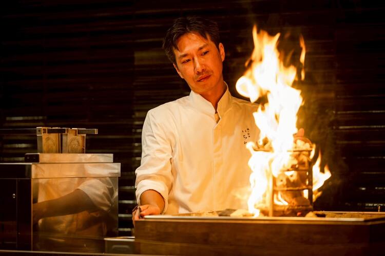 料理長はミシュラン一つ星の獲得経験あり