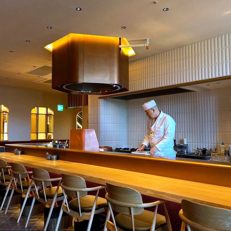 開放的なオープンキッチン