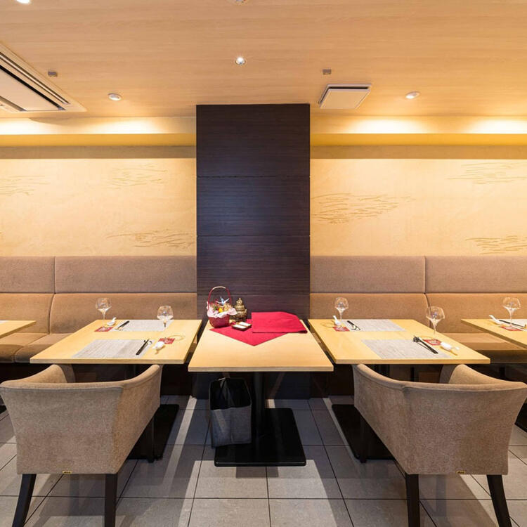 全16席の落ち着いた空間◎