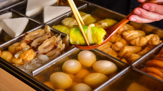 冬はおでんも大人気♪