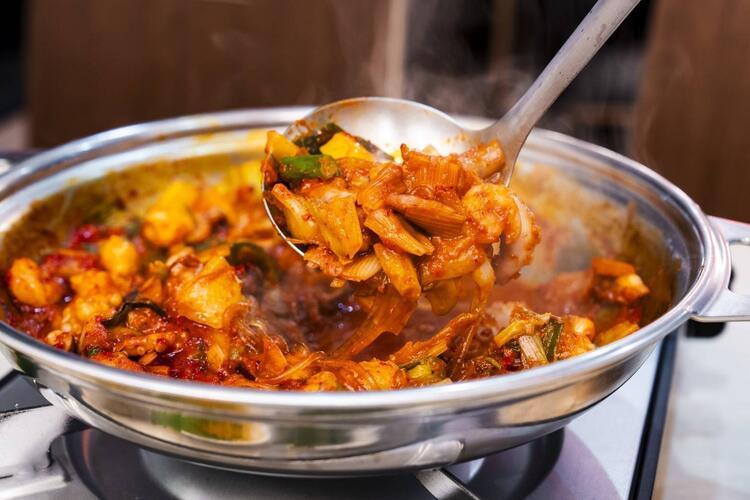 釜山名物のナッコプセが自慢のお店