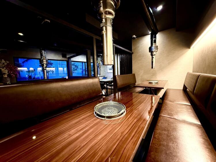 高級感のある店内