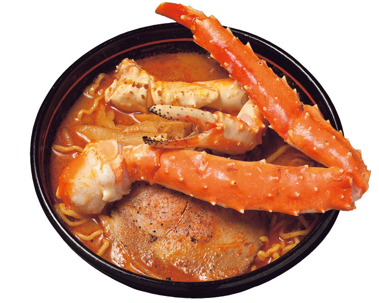 看板メニュー『カニラーメン』！