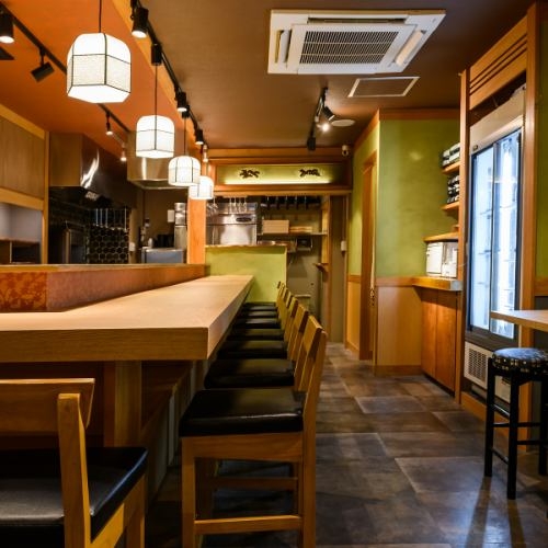 アットホームな雰囲気の店内♪