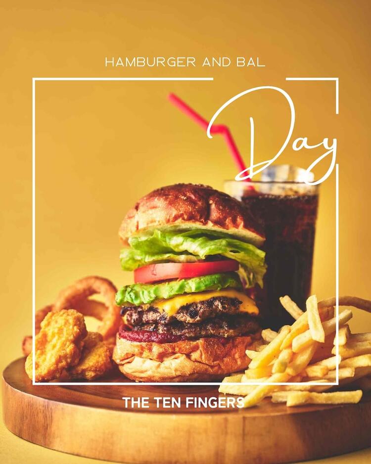 こだわりのハンバーガー◎