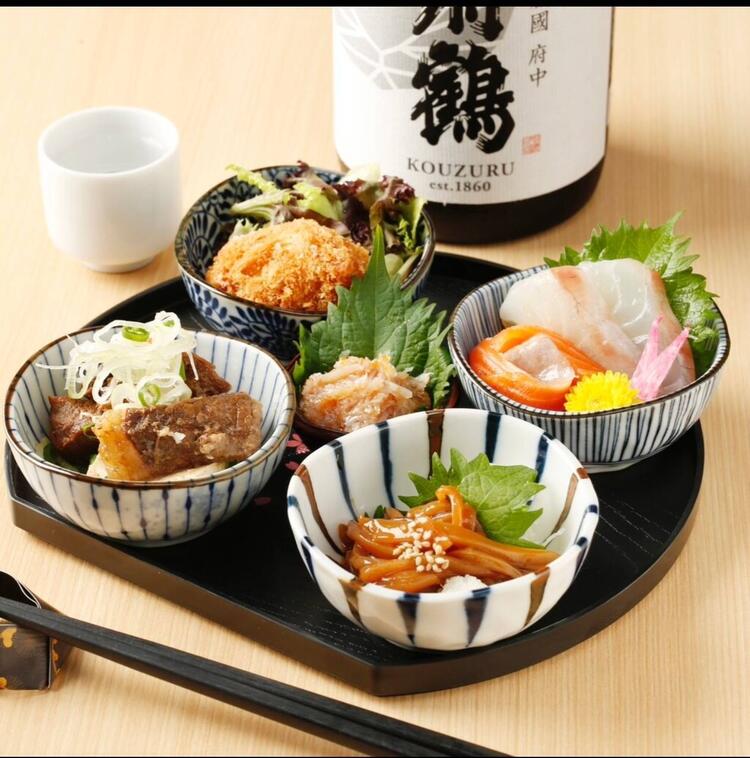 日本酒がすすむ自慢のラインナップ