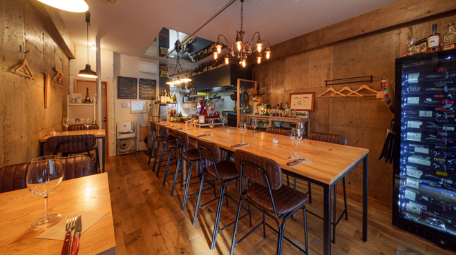 ホッと心落ち着く雰囲気の店内♪