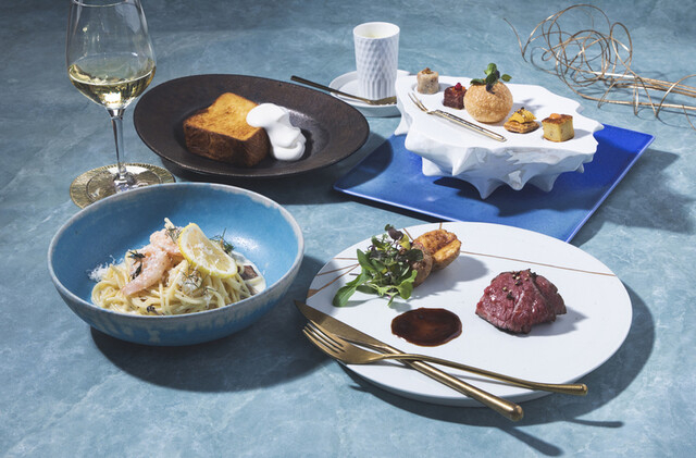 産地直送の旬魚介を使ったイタリアン