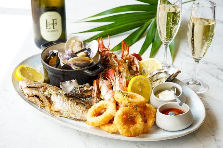 シーフードを使ったメニューが充実★