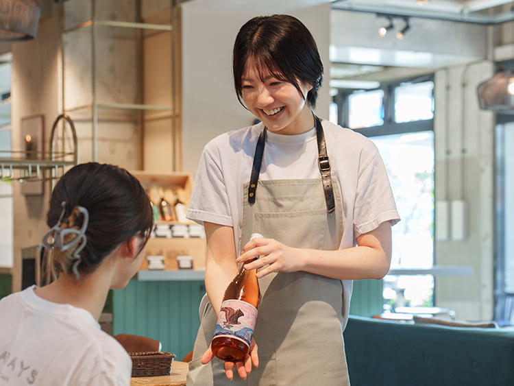 自分らしさを活かした接客でおもてなし♪