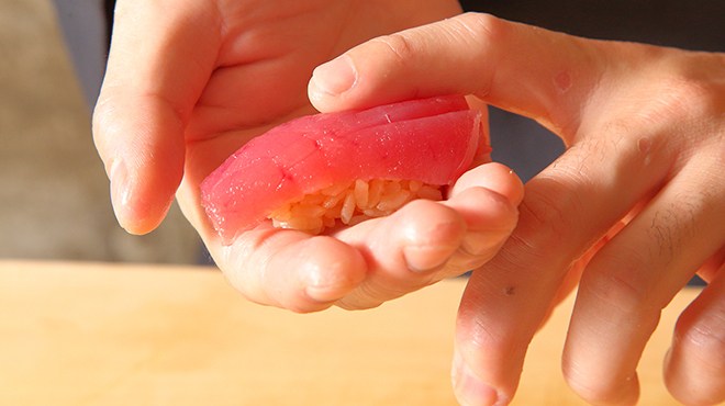 寿司職人としての腕が磨ける！