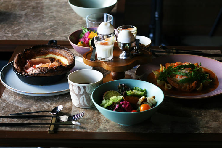 季節野菜と果実をふんだんに使ったお料理