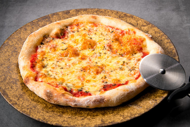 手作りのピザ！見た目以上の美味しさ！