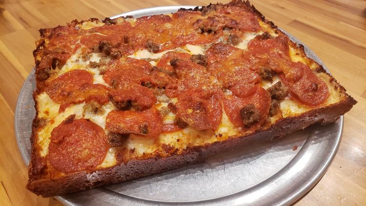 毎日手作りのピザ