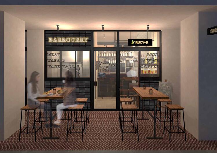 昼はスパイスカレー・夜はバルになるお店