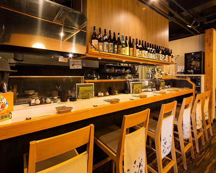 カウンター越しに直接反応を感じられます！