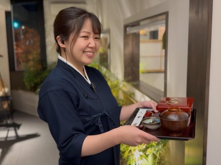 初めてでも安心の接客です。