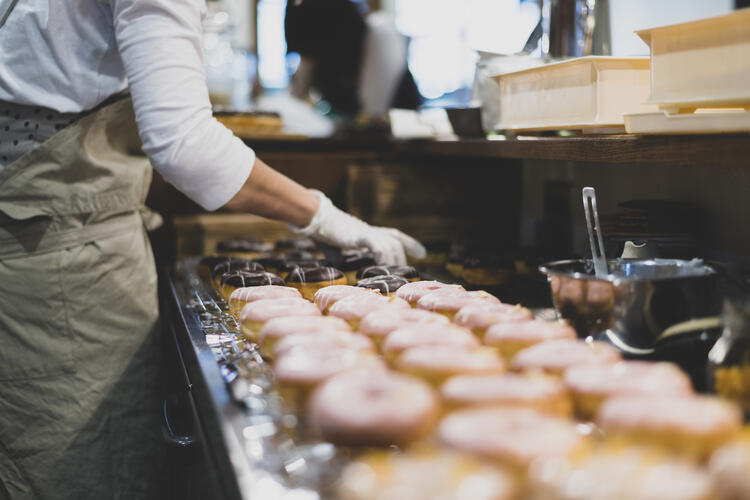 日本初ホットフローズンドーナツ※イメージ