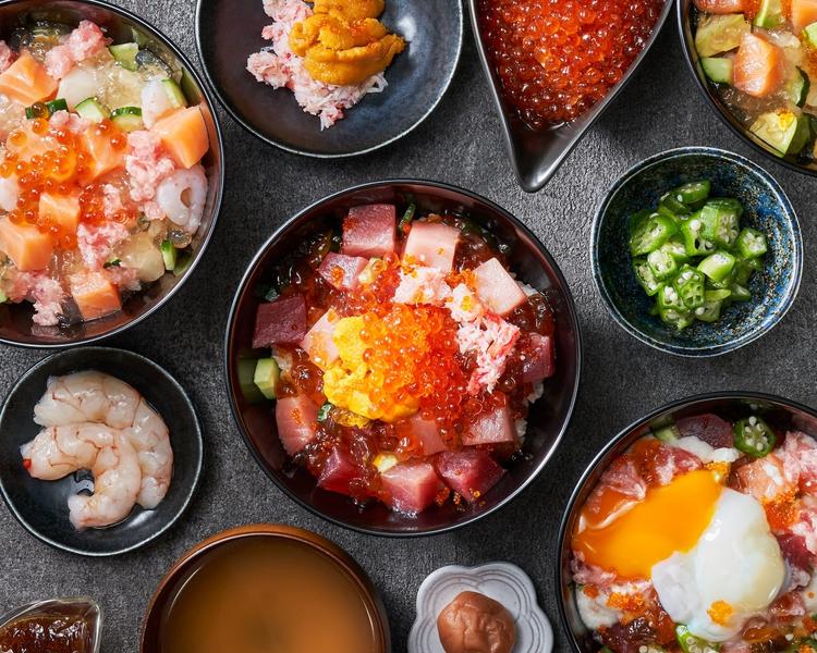 新鮮な海の幸をたっぷり使用