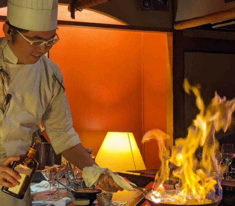 ミシュランの技を間近で吸収！