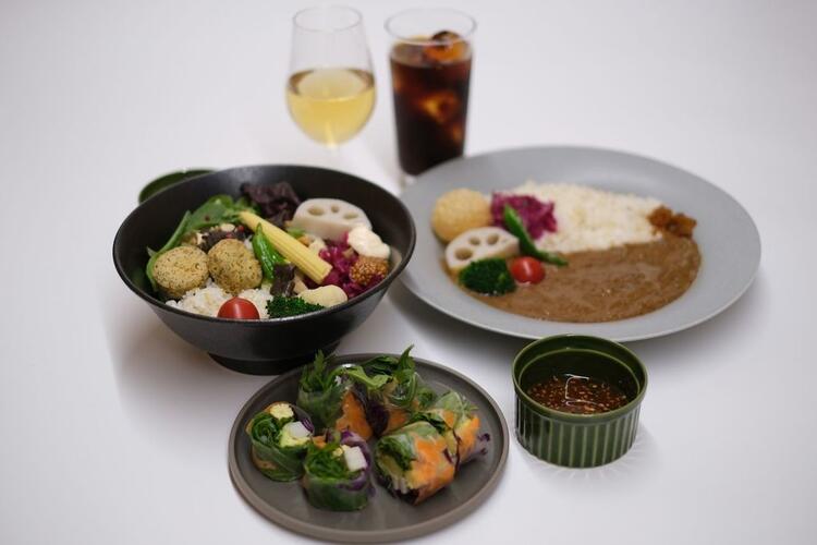 プラントベースの料理を提供