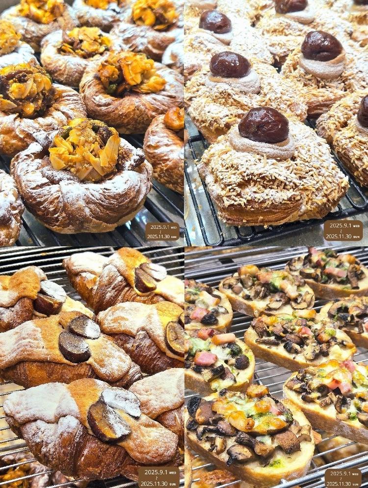 旬の食材を使ったパンも人気