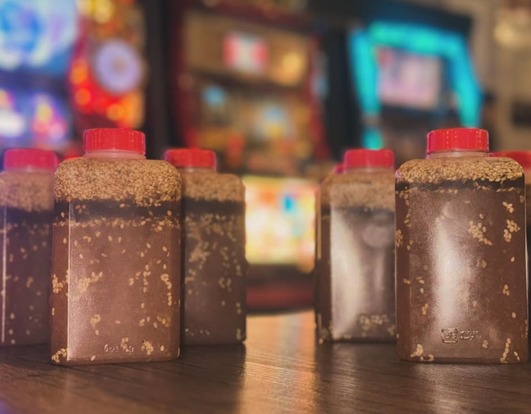 自家製ドレッシングです♪