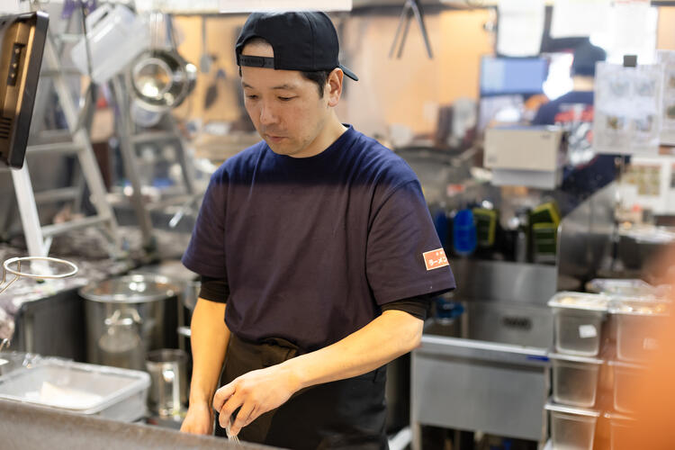 改良と進化を続ける看板メニュー