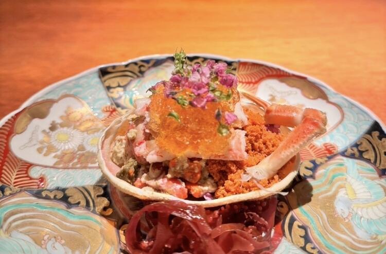 和と洋が織りなす革新的な一皿◎