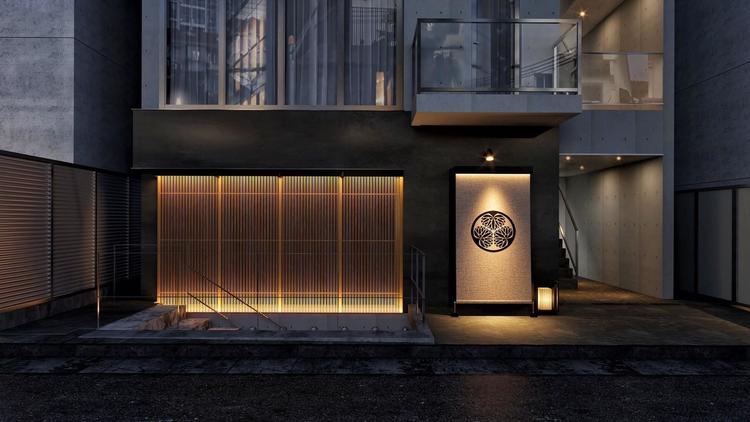 個室の高級焼肉店