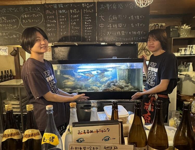 鮮魚がウリ！一緒に働きましょう♪